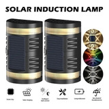 Pack X 2 Lampara Solar Led Exterior Aplique Figura Vinta