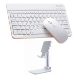Foldable Stand+bluetooth Keyboard And Mouse Set