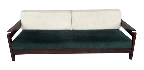 Antigo Sofa Design Anos 60 Fatima Jacaranda Maciço