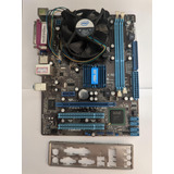 Placa Mae Asus P5g41t-m Lx2/br 775 Ddr3 + Dualcore E5500 2.8