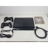 Sony Playstation 3 Super Slim Completo Com Jogos Sem Juros