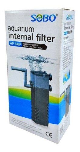 Filtro Interno Sobo 1200 L/h Wp-350f Peceras Hasta 300l