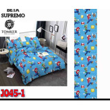 Juego De Sábana Cama Doble O Sencilla Mario Bross