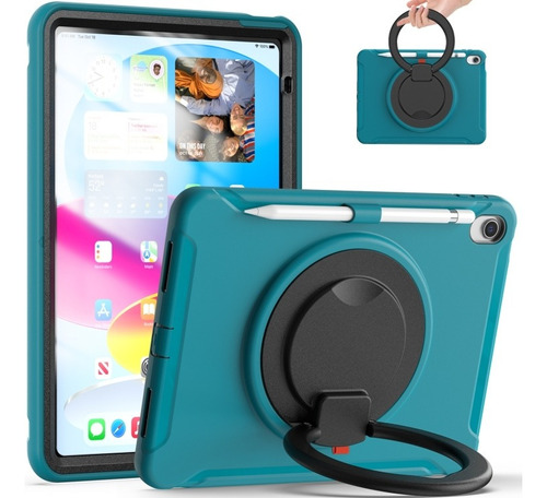 Funda Protectora Para Tableta Tpu + Pc Para iPad De 10.ª Gen