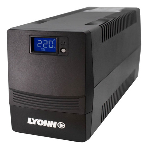 Ups Estabilizador 800va / 480w Lyonn Display Lcd 4 Salidas