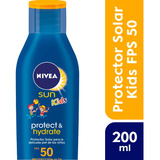 Pack X 3 Unid Protsolar  Kids F50 200 Ml Nivea Bronceadores