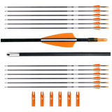 Bowsoul 31 Archery Arrows Training Practice Target Arrows F