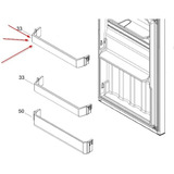 Anaquel Puerta Refrigerador Mabe Ge Original 225d6727p001