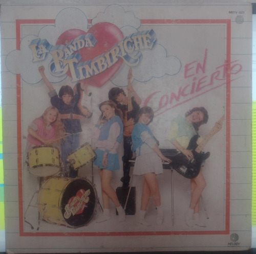 Lp La Banda Timbiriche En Concierto Vinyl