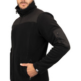 Polar Hombre Scorpi Microfleece Negro Uniforme Clínico