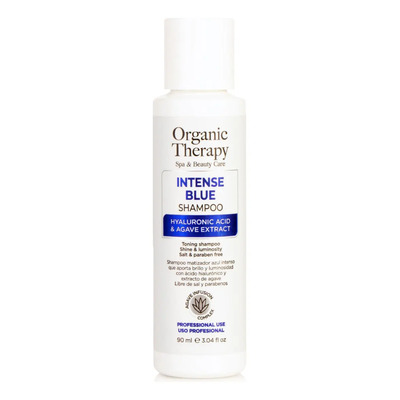 Organic Therapy Shampoo Matizador Azul Intenso Travel Size | MercadoLibre