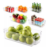 Organizador Apilable De Cocina Para Refrigerador, 6 Piezas