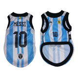 Musculosa Argentina  Mascotas Mundial  Futbol Talles 2 Al 6