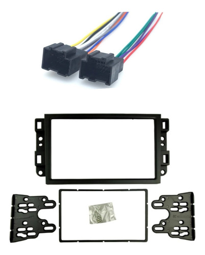 Bisel +conector Marco 2 Din  Radio Chevrolet Aveo Y Captiva!