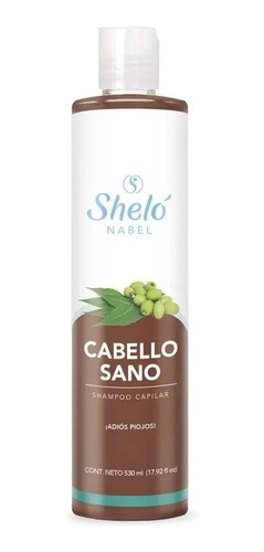 Shampoo Cabello Sano Repelente Piojos Shelo /sa