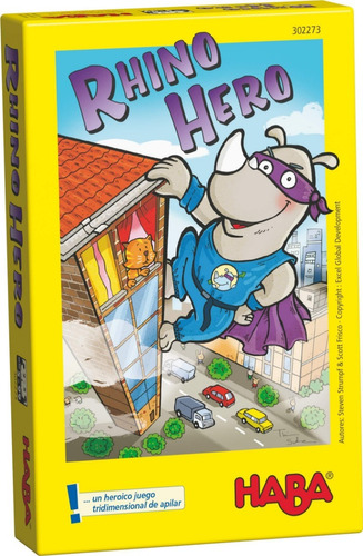 Rhino Hero Haba Juego De Mesa Español!