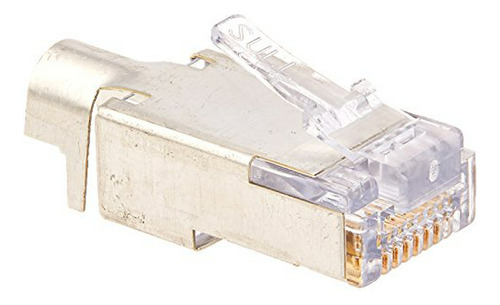 Conector Rj45 Blindado Ez-rj45, 50 Unidades