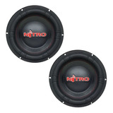 Spyder Par Subwoofer Nitro 10 Polegadas 700 W Rms 4 Ohms