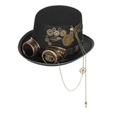 Nohle Sombrero Steampunk Con Gafas, Fiesta De Cosplay Para