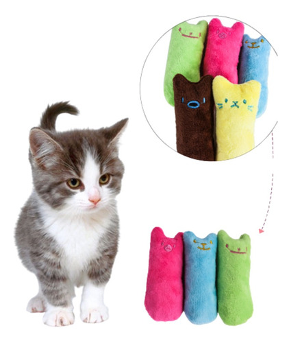 Juguete Importado Peluche Para Gato Con Catnip Hierba Gatera