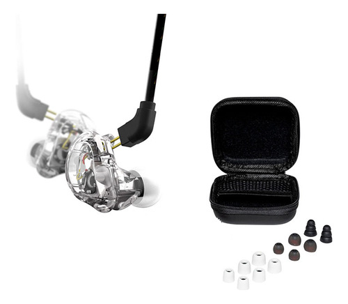 Auriculares In Ear Para Monitoreo Intraural Stagg Spm235 Tr