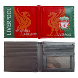 Cartera Liverpool Fc Billetera Pu Fútbol Soccer