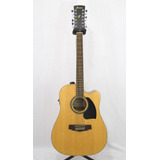 Ibanez Pf 1512 Nt 12-string Electro Acoustic  