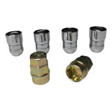 Set 4 Tuercas De Seguridad Nissan Tsuru 2 1984-1987 2 Llaves