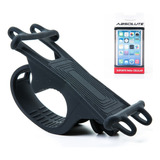 Suporte P/ Celular Smart 4 A 6 Polegadas Bike Silicone Cores Cor Preto