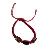 12 Pulsera Ambar Bebé Para Protección, Tejido Rojo Mayoreo 