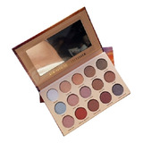 Paleta De 15 Sombras Con Brillo Color Shadow Discontinua