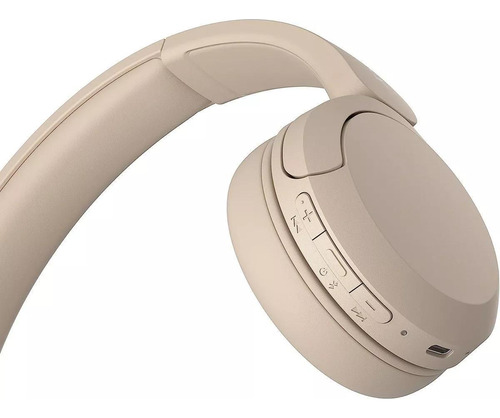 Fone De Ouvido Over-ear Sem Fio Sony Wh-ch520 Yy2958 Bege