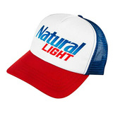 Gorra De Camionero De Malla Natural Light Para Hombre