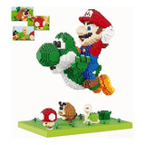 Juguete Bloques Para Armar Super Mario Bros & Yoshi 3330 Pz