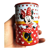 Cofrinho Personalizado Minnie / Todos Os Temas/já Embalados