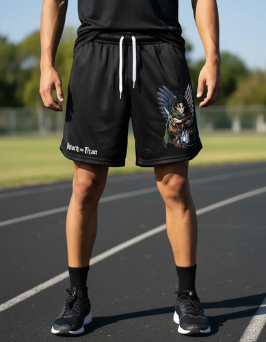 Short Deportivo Capitán Levi Ackerman Attack On Titan Licra