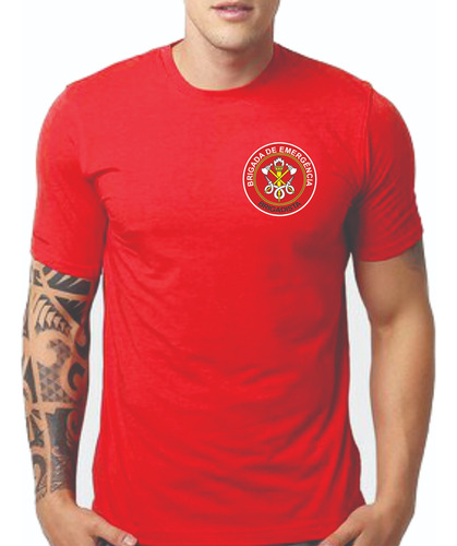 Camiseta Brigada Brigadista Incendio Emergencia Bombeiro