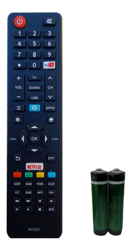 Control Para Jvc Smartv  Si55fs Con Codigo  Idf146070a-00173