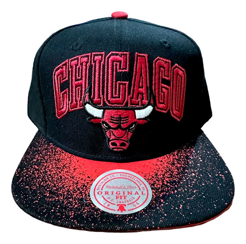 Gorra Mitchell & Ness Bulls Re-take Nba 100% Original