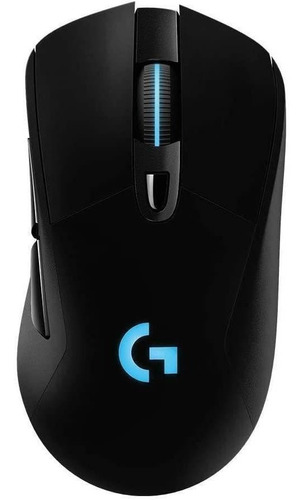 Gaming Mouse Inalámbrico  Logitech Light Speed Negro