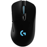 Gaming Mouse Inalámbrico  Logitech Light Speed Negro