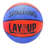 Pelota Básquet Spalding® N° 3 Lay Up Junior Basket Color Red/blue