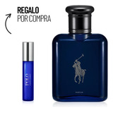 Kit Perfume Hombre Ralph Lauren Polo Blue Parfum 75 Ml + Blu