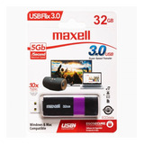 Pendrive 32gb Maxell Usbflix 3.0 / Tecnofactory