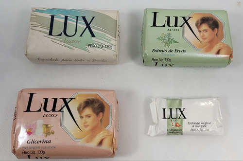 Coleção De Sabonete Lux Antigo Anos 90 80 Luxo Na Embalagem 