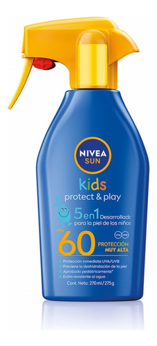 Nivea Sun F60 Kids X270ml Protect & Play 