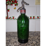 Antiguo Sifón Vacío Unión De Fabricantes Soda