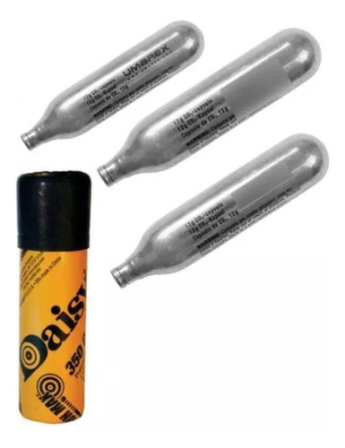 Pack Balines Daisy + 3 Capsulas De Co2 Umarex