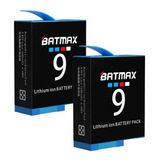 Kit 2 Bat Eria Gopro Batmax Hero 9 E 10 - Pronta Entrega