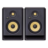 Krk Rp5 Rokit 5 G4 Profesional Bi-amp 5  Powered Studio Moni